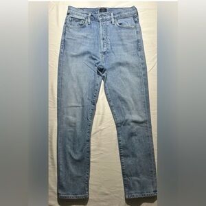 Citizens Of Humanity Olivia seam high rise slim crop jeans size 27